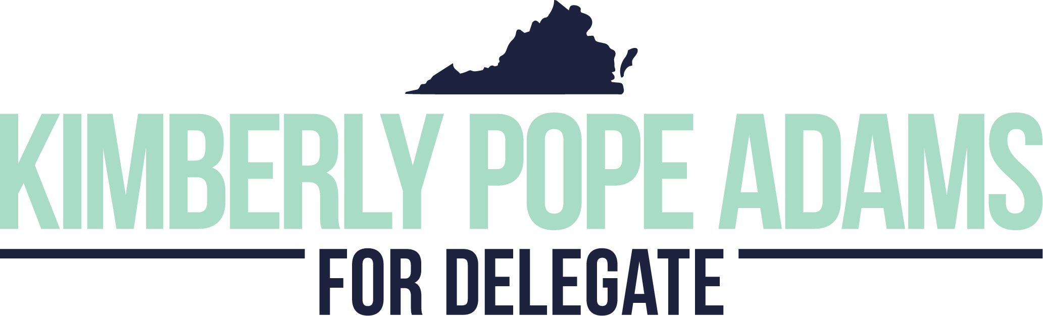 Kimberly Pope Adams for Delegate logo